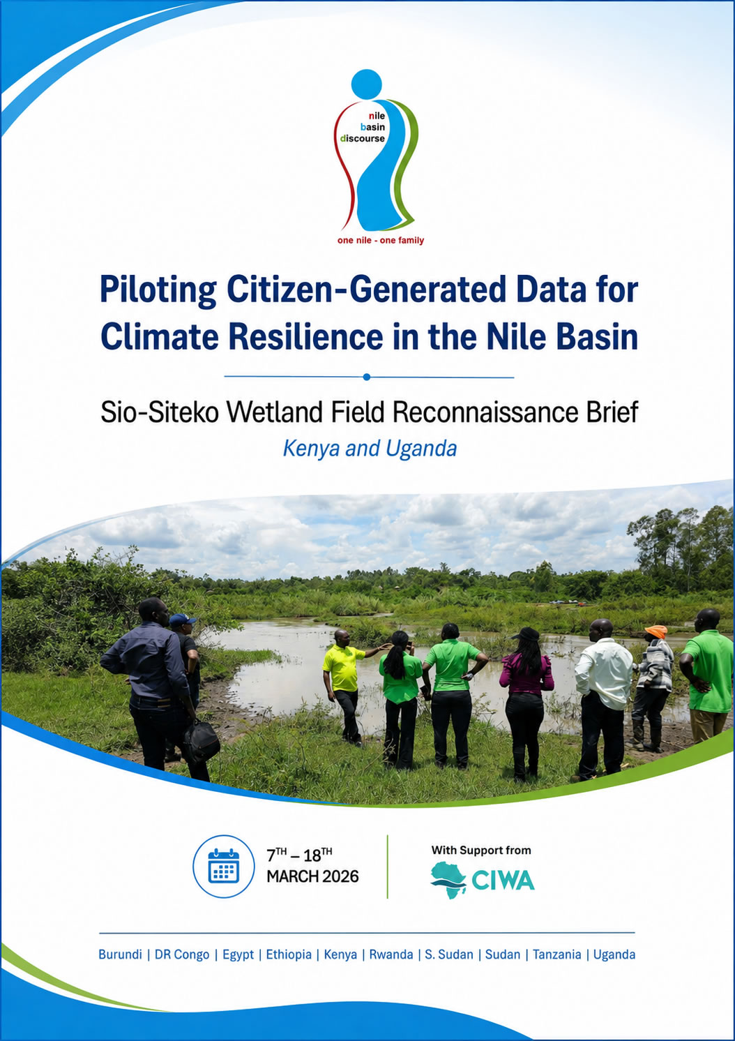 Piloting Citizen-Generated Data for Climate Resilience in the Nile Basin - Sio-Siteko Wetland Field Reconnaissance Brief