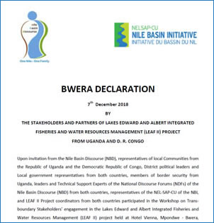 BWERA-DECLARATION - Transboundary Communities Engagement on LEAF II Project (07 Dec 2018)