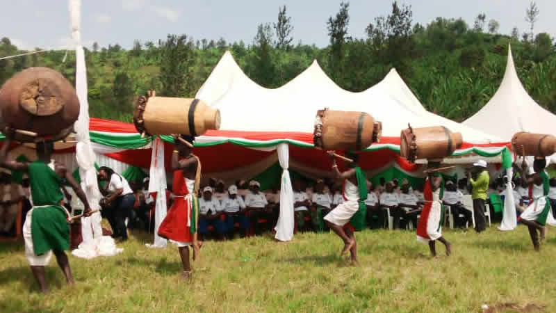 The festival was graced by cultural dance presentations that made the day colourful and revellers happy throughout 