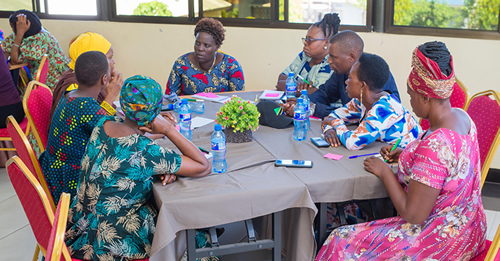 Tanzania Women Fish Workers Association (TAWFA) - Lake Zone at a regional consultative meeting in Mwanza Tanzania Women Fish Workers Association (TAWFA) - Lake Zone at a regional consultative meeting in Mwanza