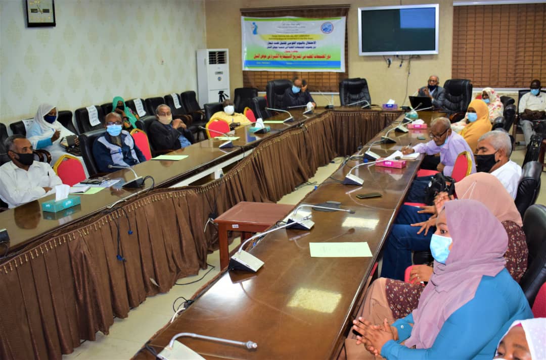 Participants at Nile Day 2021 Celebrations organized  by Sudan  Nile Discourse Forum in Khartoum - Sudan